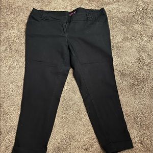 Torrid black capris